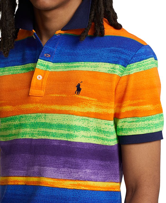 Polo Ralph Lauren Men's Custom Slim Fit Spa Terry Polo Shirt Macy's