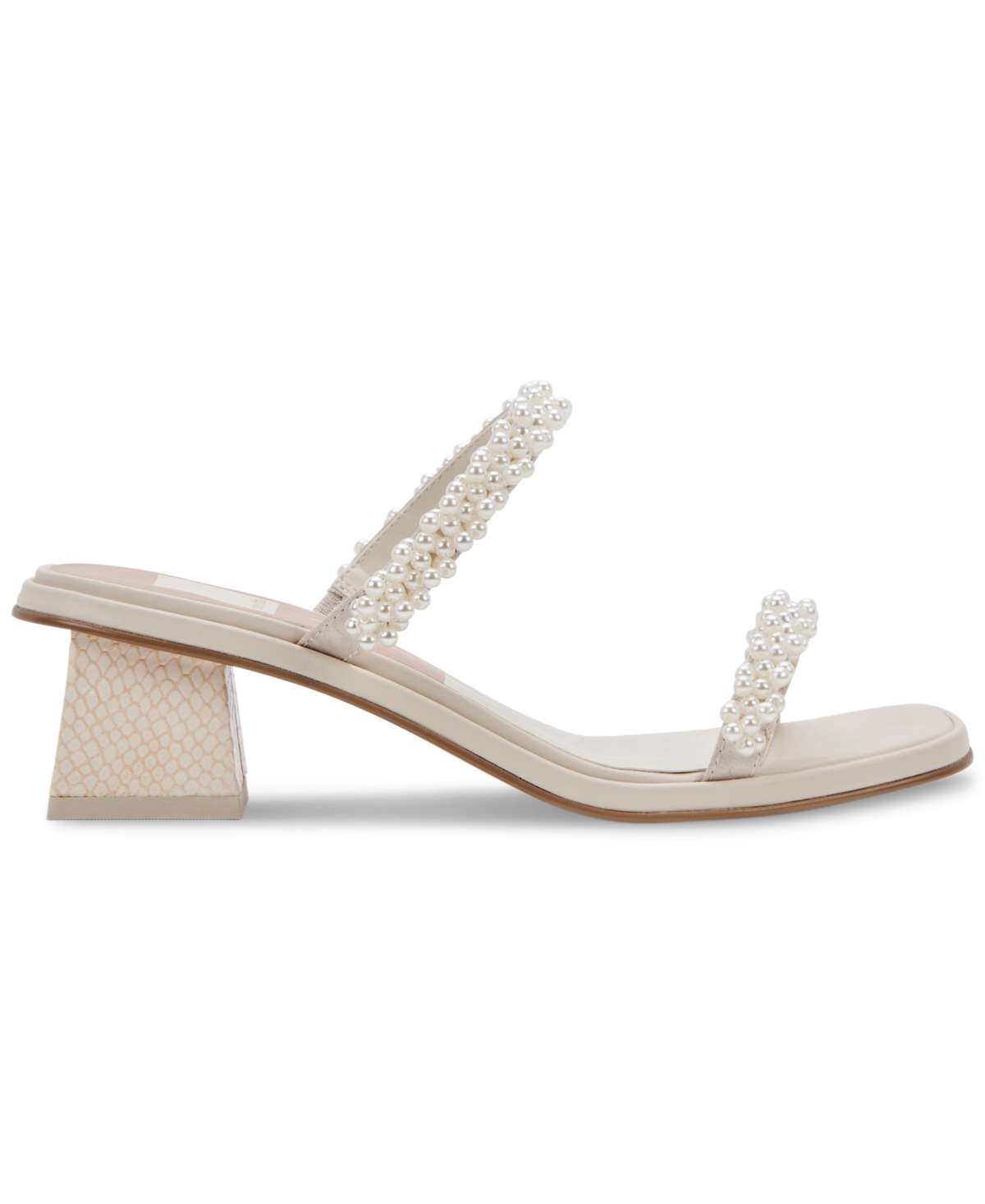 Dolce Vita Women's River Pearl Block-Heel Sandals
