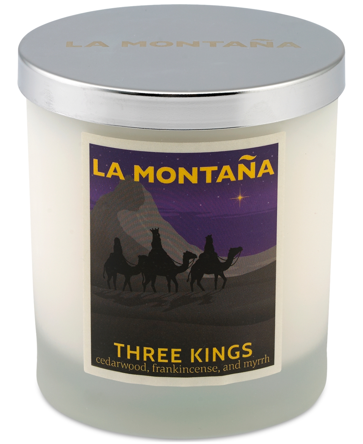 La Montana Three Kings Scented Candle, 8 oz.