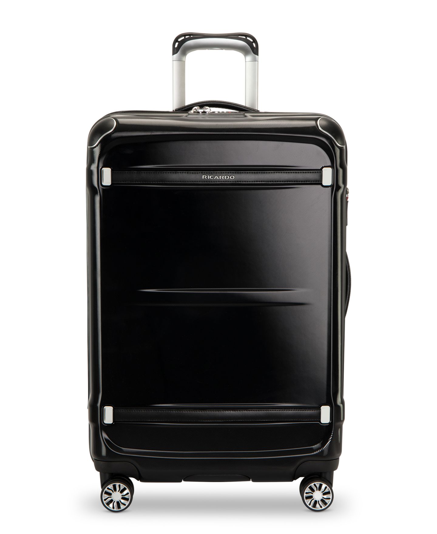 Чемодан Ricardo Rodeo Drive 2.0 Hardside 26" Check-In Spinner Suitcase, цвет: Чёрный — фото 2