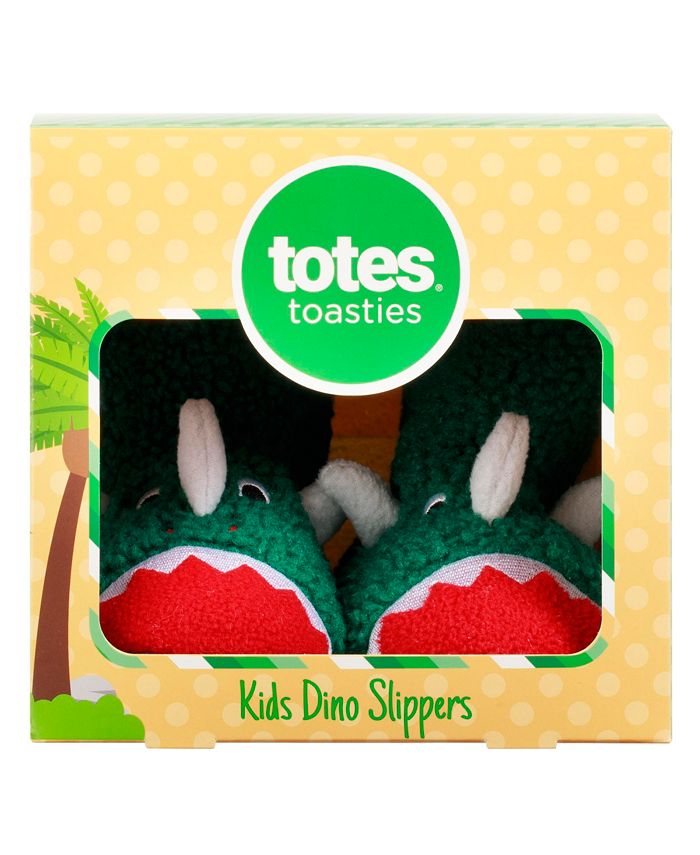 Totes Kid's Dinosaur Boot Slipper Macy's