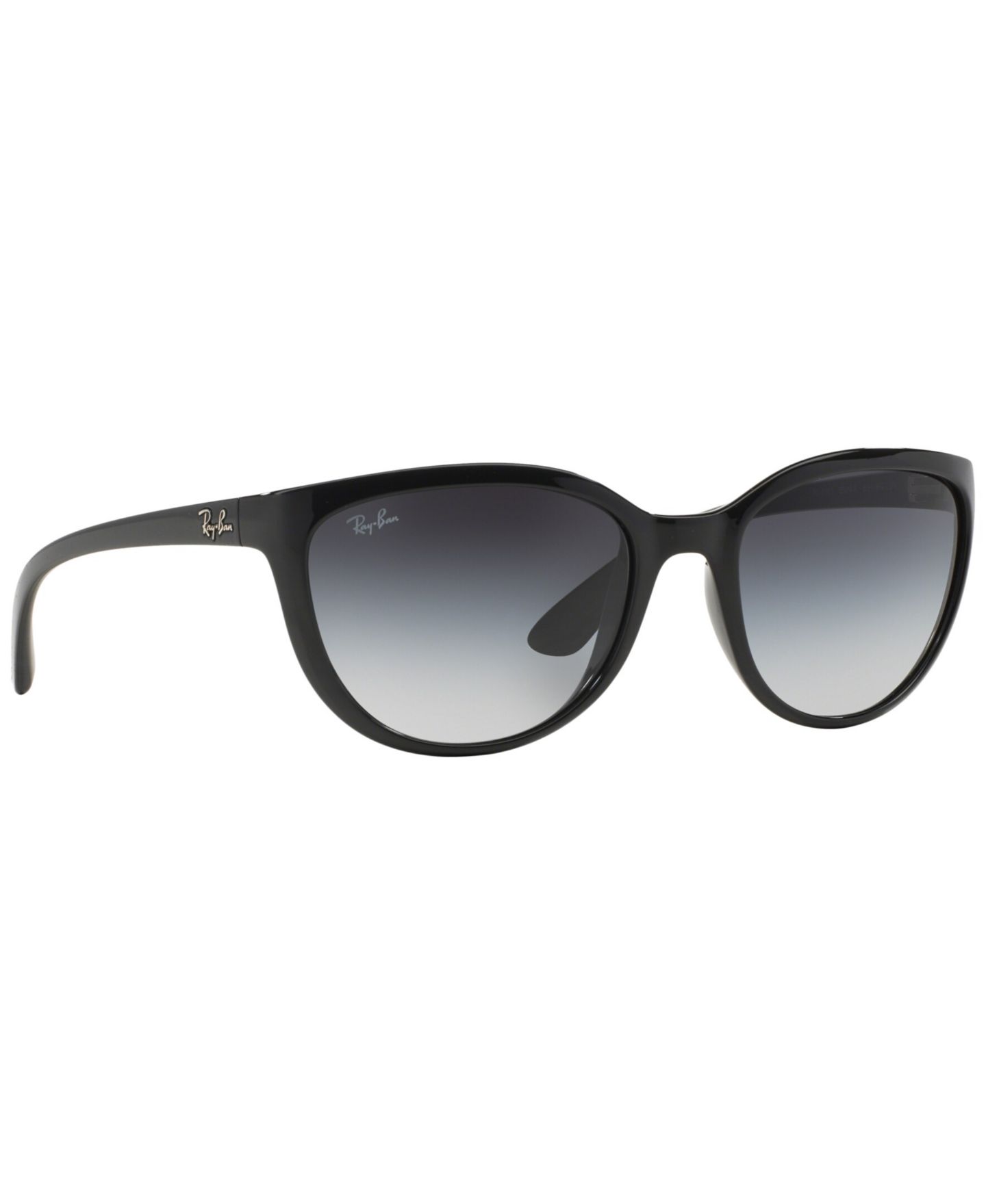 Женские солнцезащитные очки Ray-Ban Emma Sunglasses, RB4167, цвет: Чёрный — фото 4