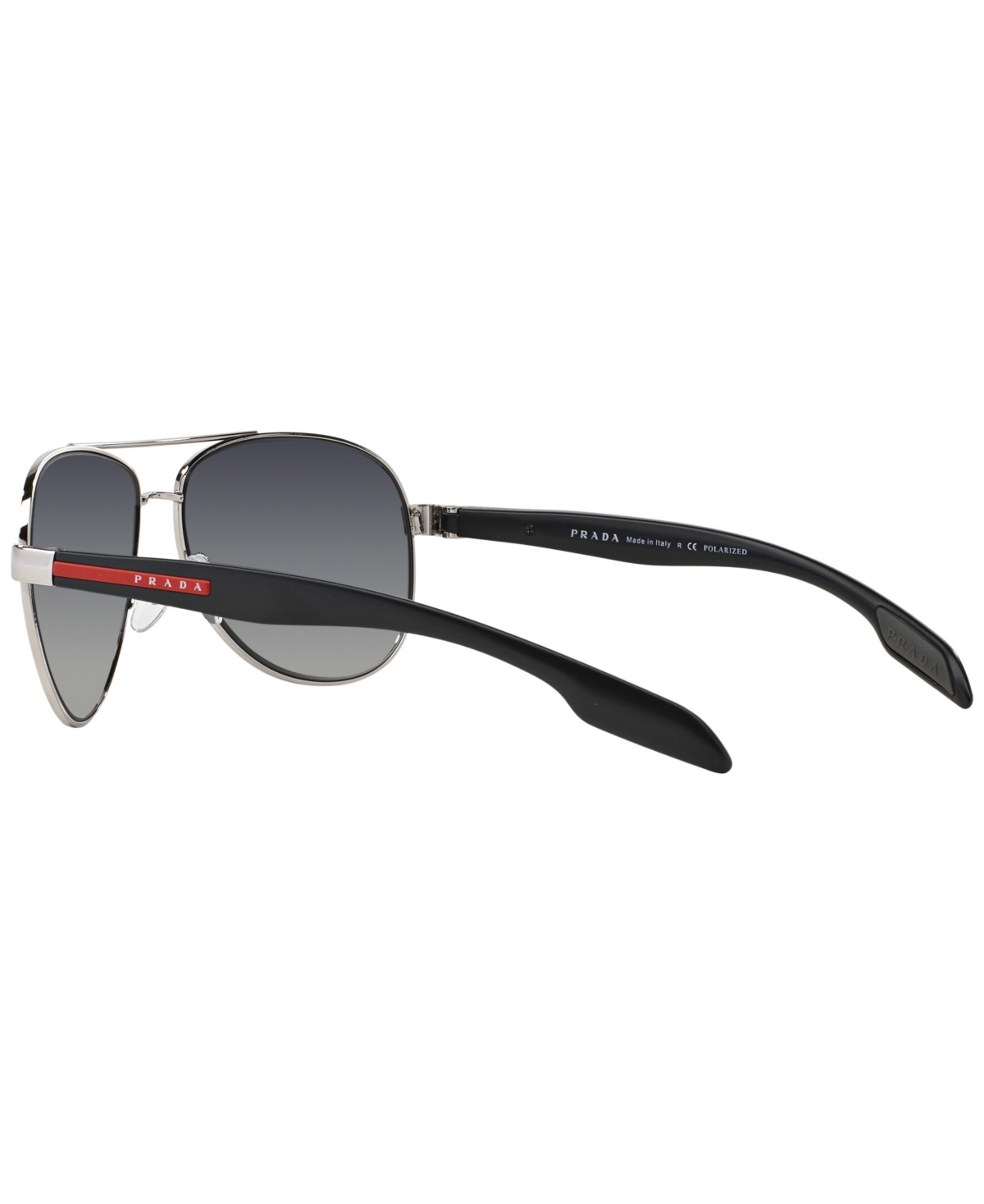 Prada Linea Rossa Polarized Men's Sunglasses , Ps 53PSP -GREY GRAD POL
