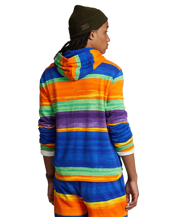 Spectra striped spa terry hoodie clearance