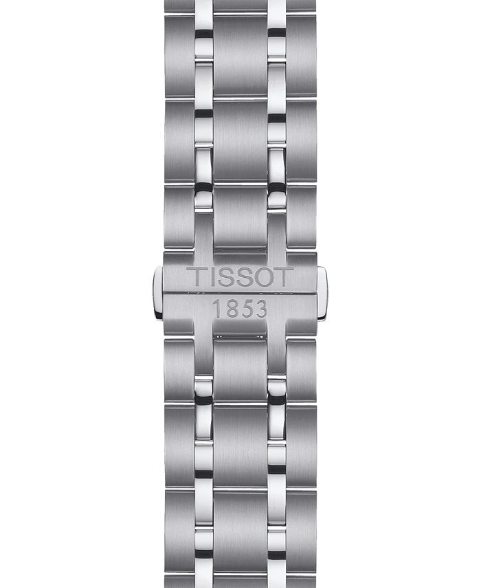 Tissot Men's Chronograph Stainless Steel Bracelet Watch 41mm Macy's