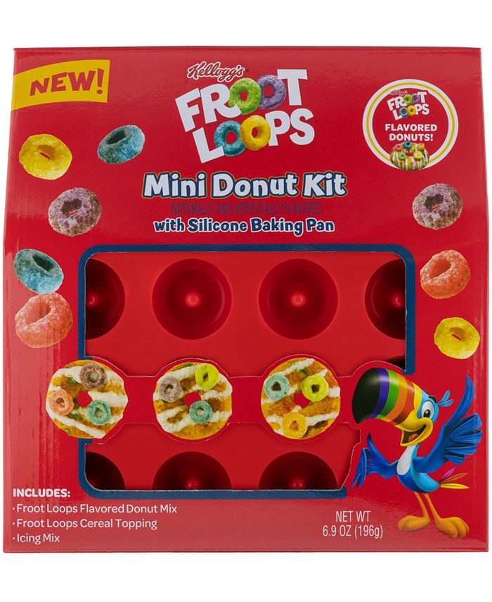 Froot Loops Donut Kit with Silicone Baking Pan Macy's