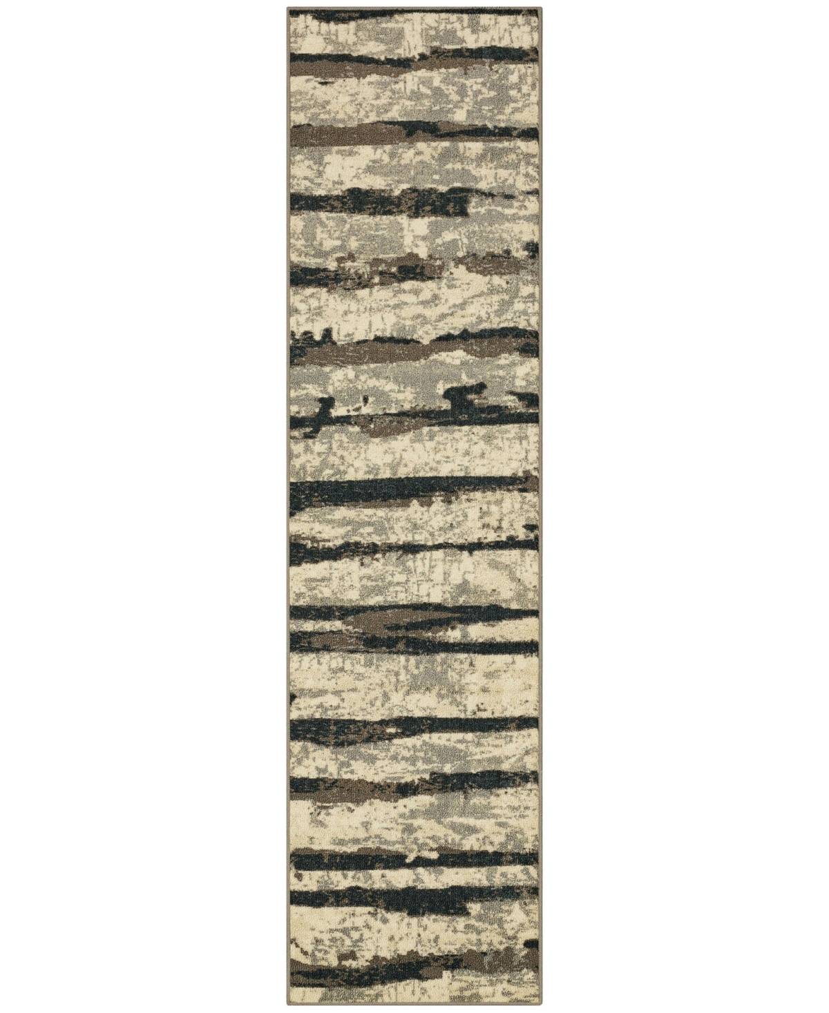 Mohawk Soho Melton 2' X 8' Runner Area Rug In Gray