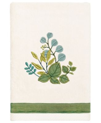Turkish Cotton Botanica Embellished 3-Pc. Bath Towel Set