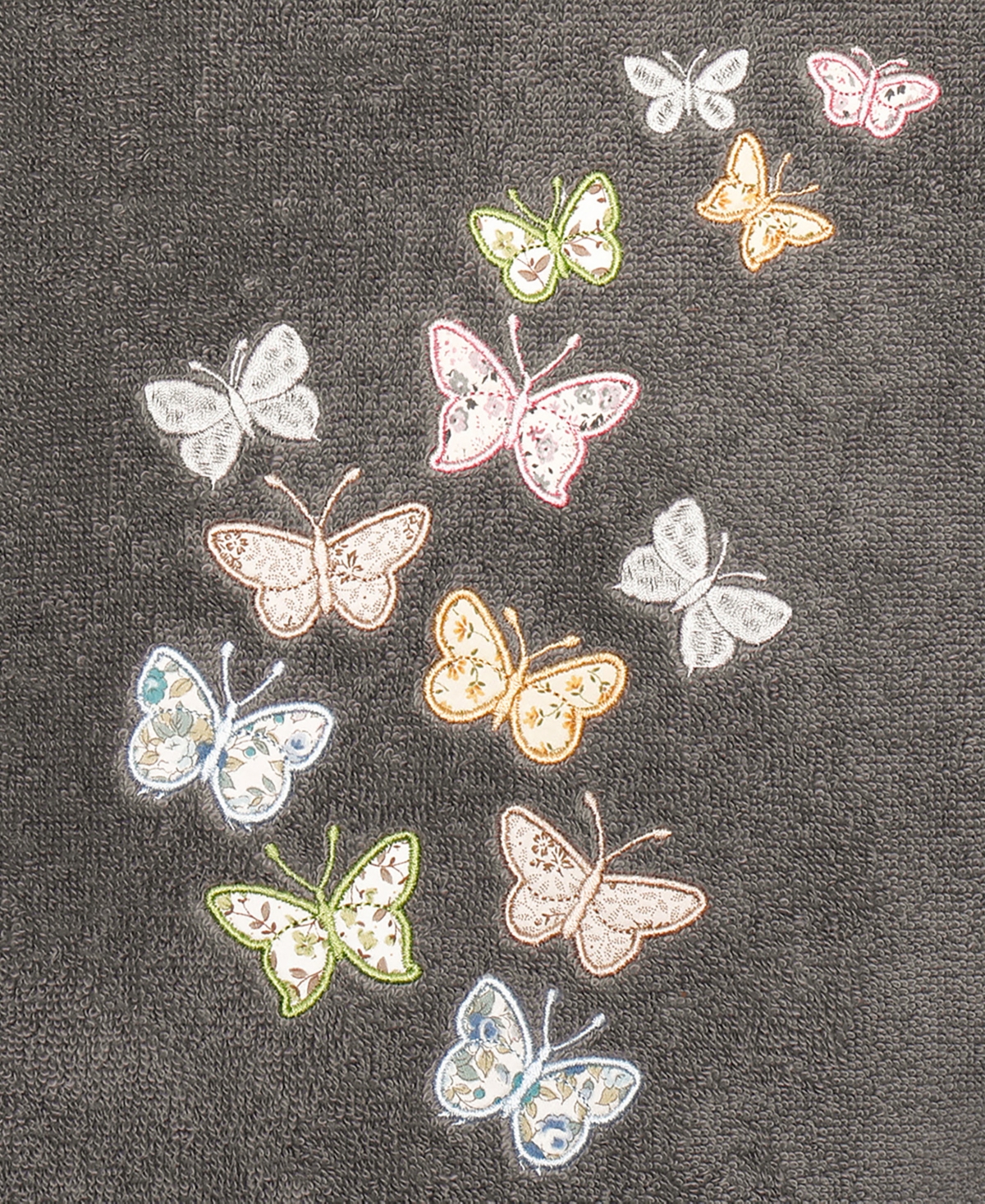 Linum Home Turkish Cotton Mariposa Embellished -Pc. Bath Towel Set