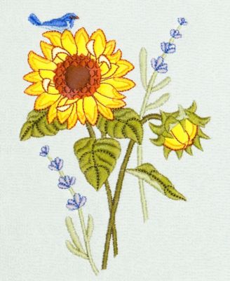 Turkish Cotton Girasol Embellished 4-Pc. Bath Towel Set