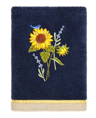Turkish Cotton Girasol Embellished 4-Pc. Bath Towel Set
