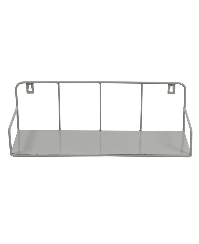 Honey Can Do Small Metal Floating Wall Shelf Macy's