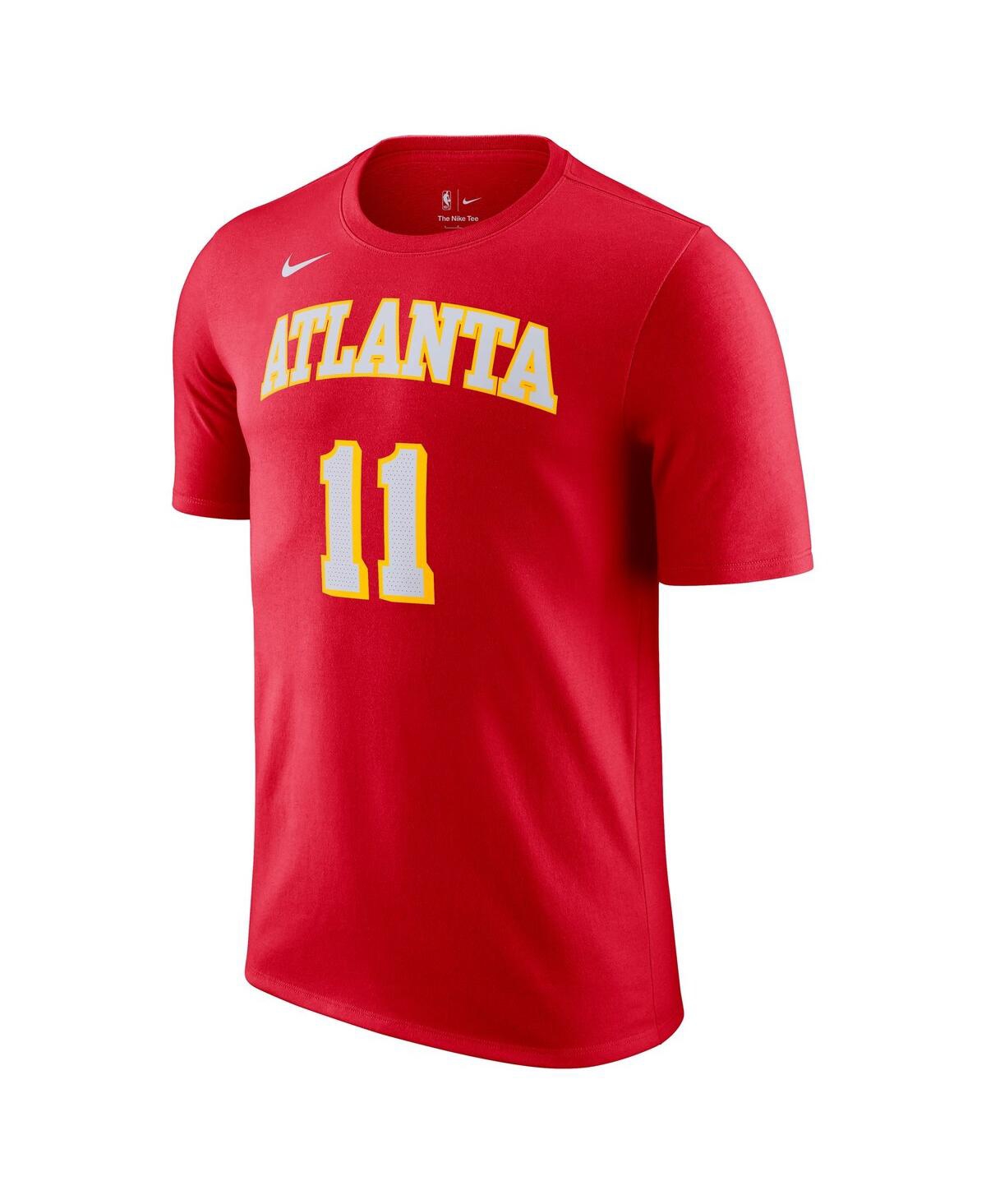 Men's Nike Trae YoungAtlanta Hawks Icon 2022/23 Name and Number T-shirt - Red