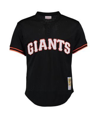 Men's Matt Williams Black San Francisco Giants Cooperstown Mesh Batting Practice Jersey