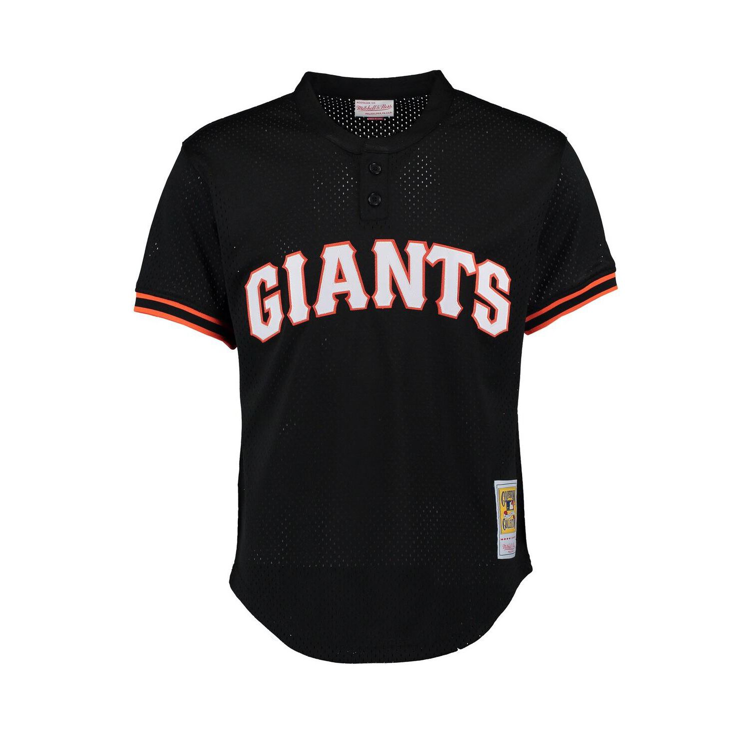 Men's Matt Williams Black San Francisco Giants Cooperstown Mesh Batting Practice Jersey