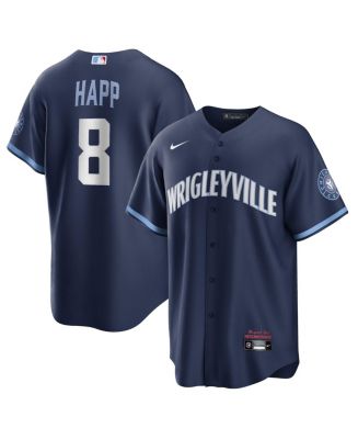 Nike Men's Ian Happ Navy Chicago Cubs City Connect Replica Player ...