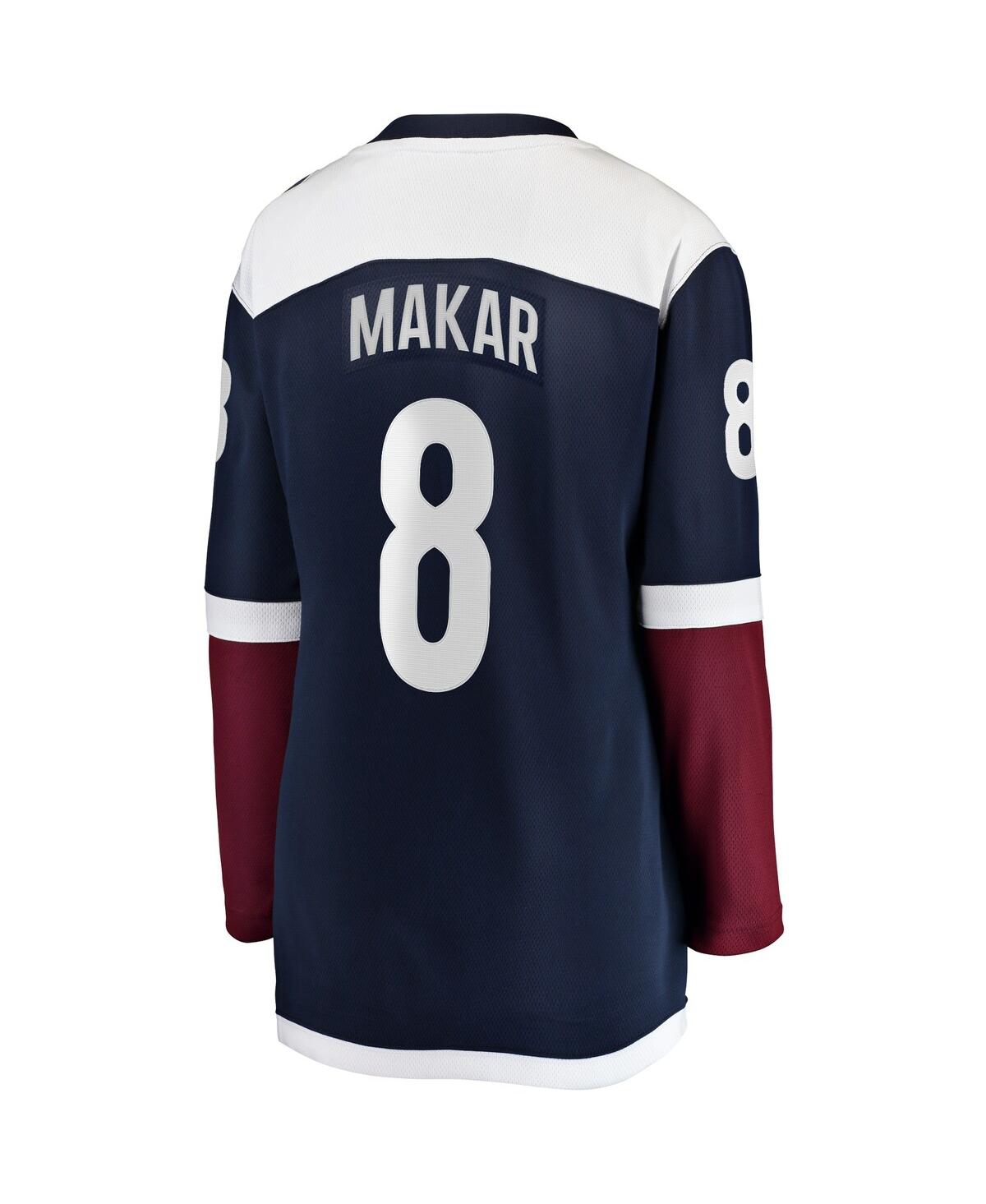 Women's Fanatics Cale MakarColorado Avalanche Alternate Premier Breakaway Player Jersey - Navy