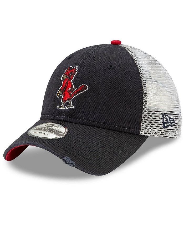 New Era Miami Marlins Rustic Trucker Hat - Adjustable Snapback Cap With Mesh Panels