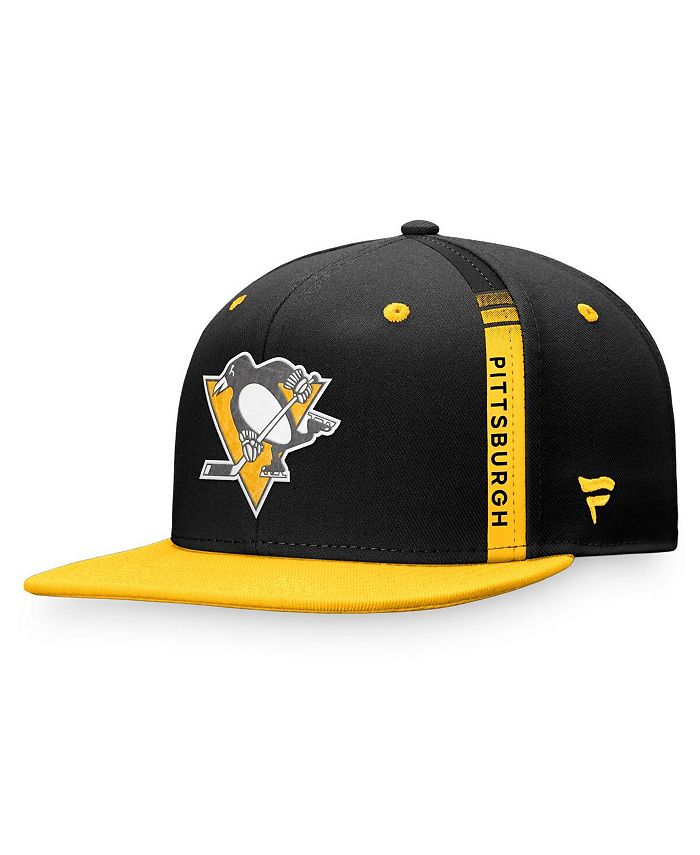 Fanatics Men's Branded Black, Yellow Pittsburgh Penguins 2022 NHL Draft