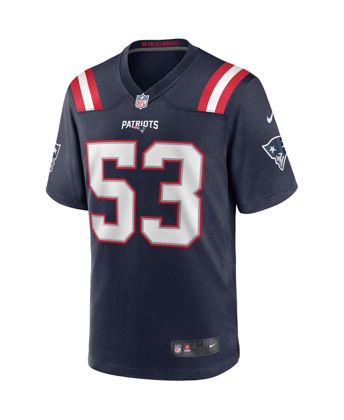 Men's Nike Chris SladeNew England Patriots Game Retired Player Jersey - Navy