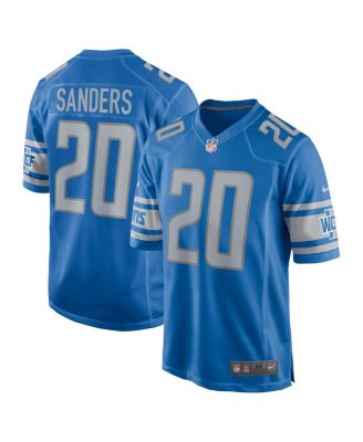 Nike Detroit Lions No20 Barry Sanders Blue Throwback Men's Stitched NFL Vapor Untouchable Elite Jersey