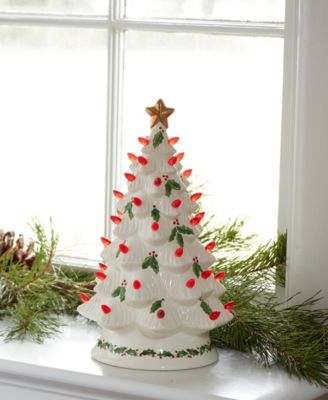 Treasured Traditions Holiday Light-Up Tree