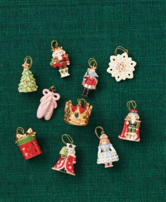 Nutcracker Ornaments, Set of 10