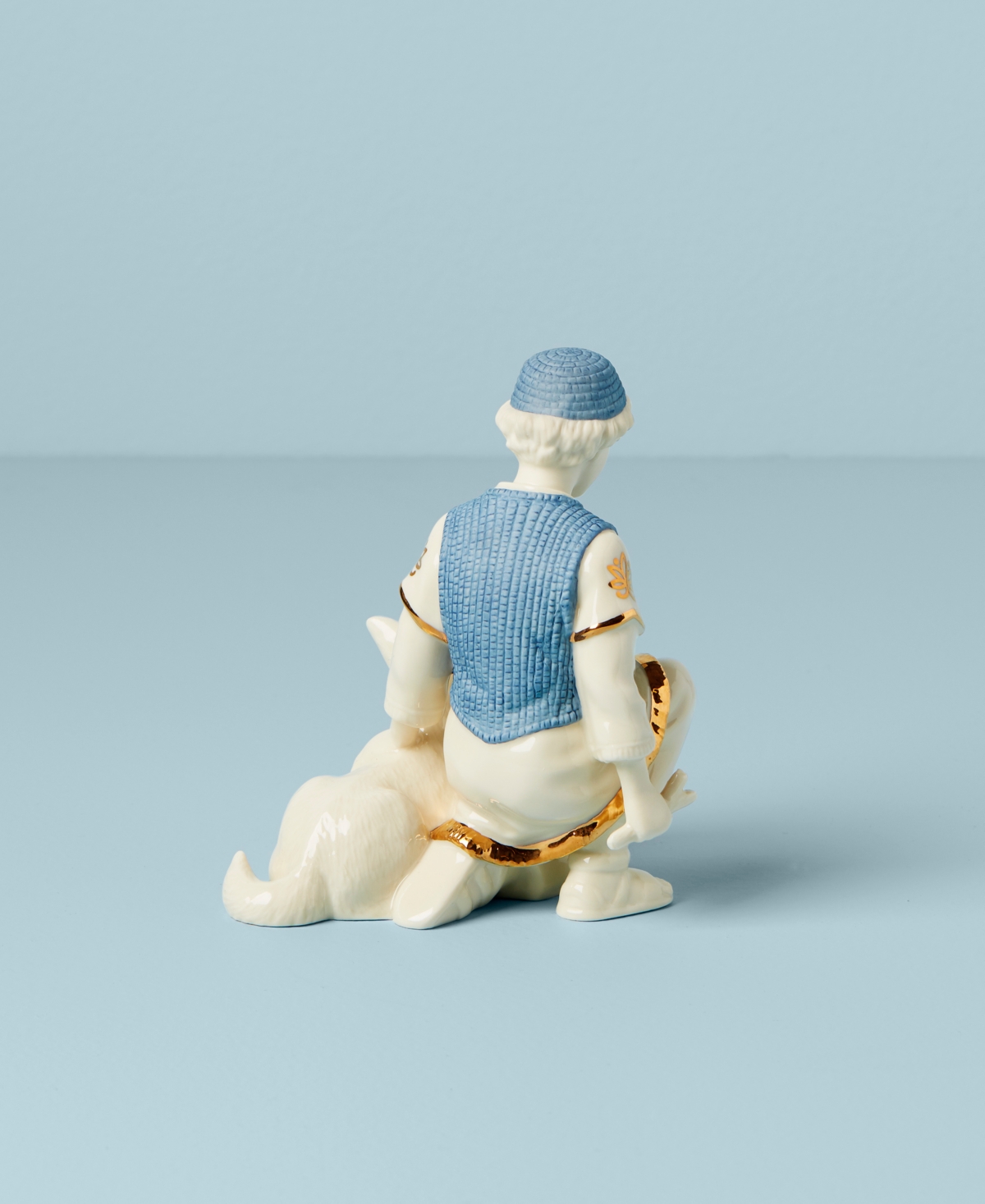 Lenox First Blessing Nativity Shepherd & Dog Figurine