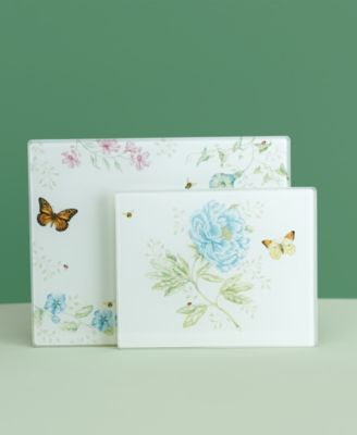 Butterfly Meadow Small Glass Food Board