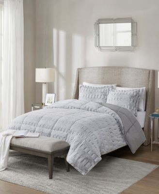 Madison Park Gia Faux-Fur 2-Pc. Comforter Set, Twin/Twin XL