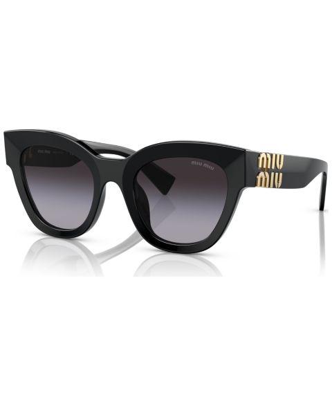 Женские солнцезащитные очки MIU MIU Sunglasses, MU 01YS, цвет: Чёрный