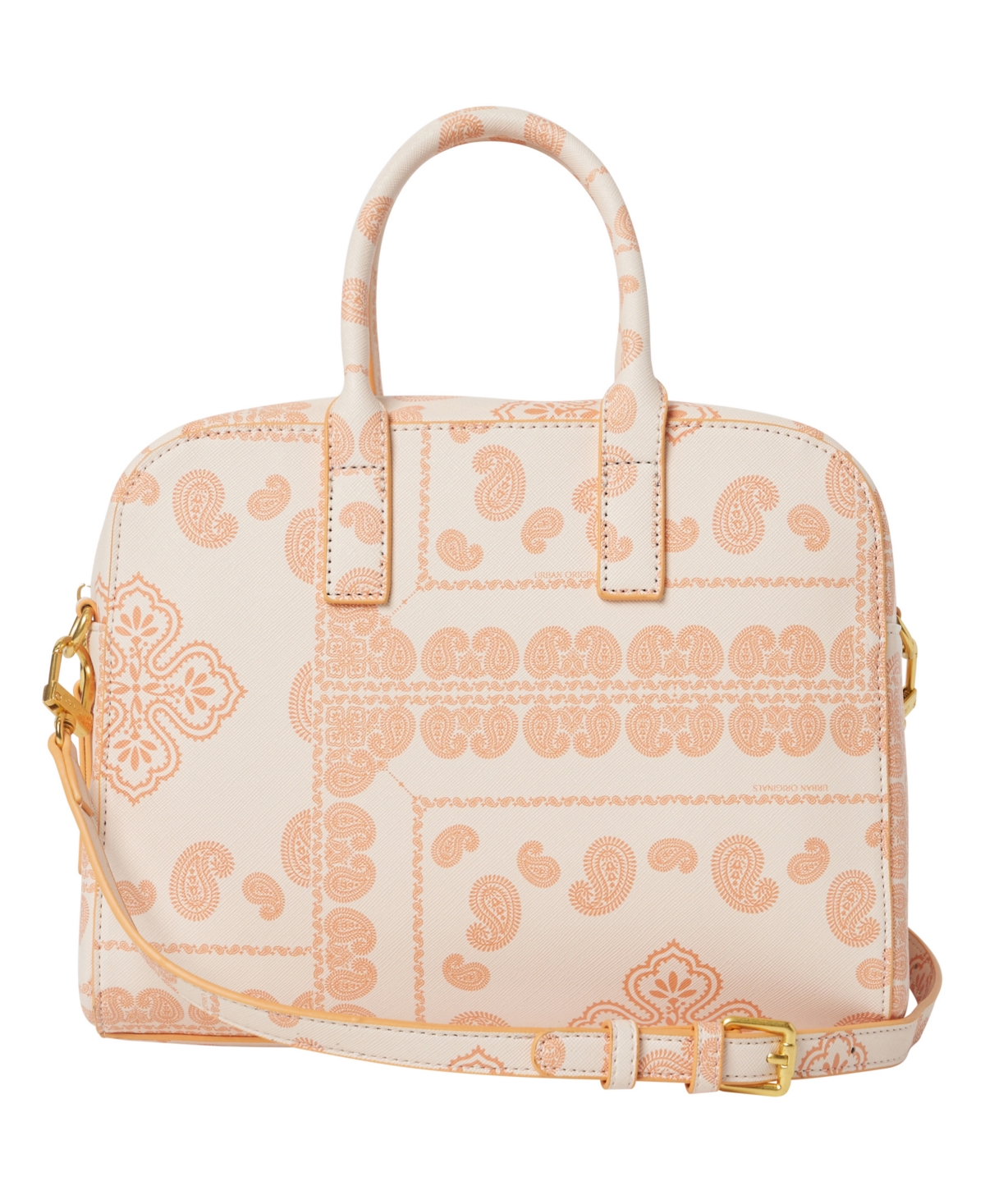 Urban Originals Women's Eden Crossbody Bag In Bandana Peach