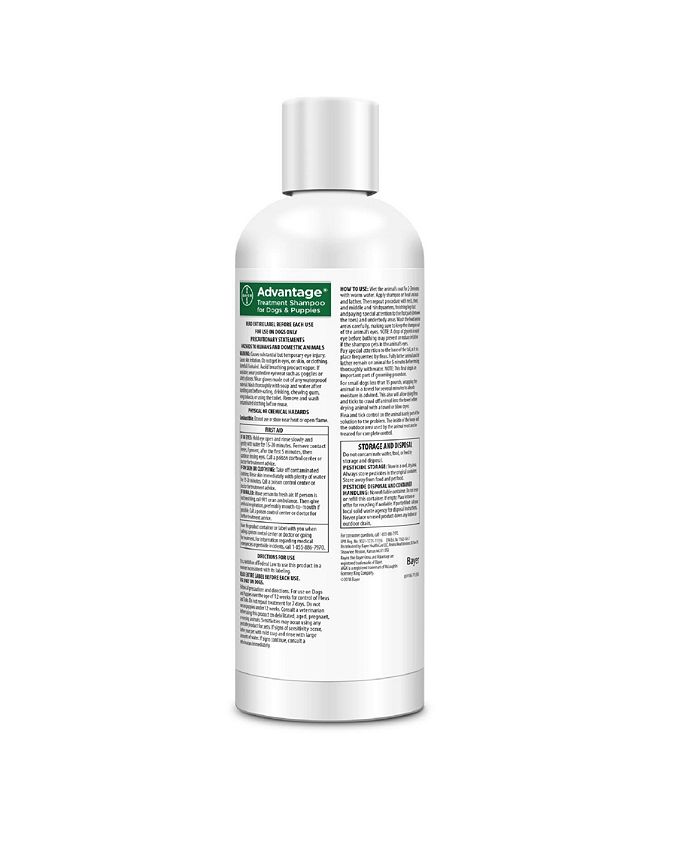 Advantage Flea and Tick Treatment Shampoo for Dogs and Puppies Macy's