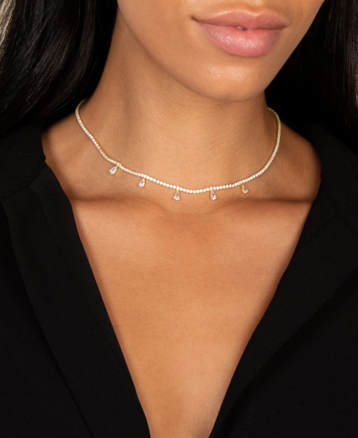 Sterling Silver Opal Tennis Choker