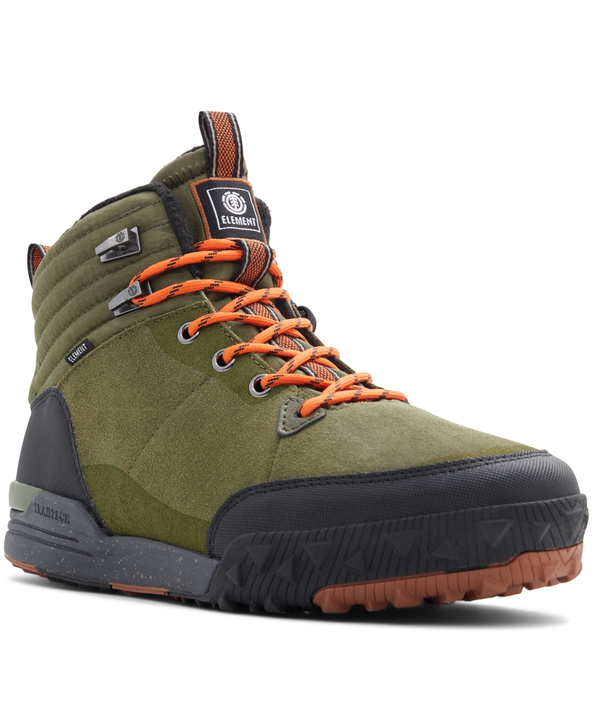 Element Men's Donnelly Ankle Boots In Medium Green