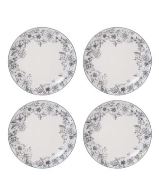 Gabriela Gray 16 Pc. Dinnerware Set, Service for 4