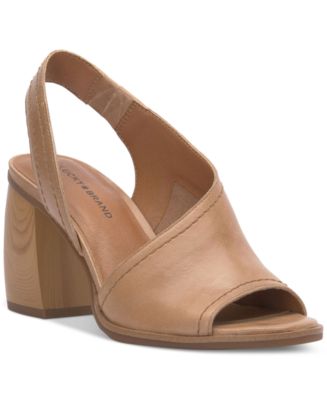 Lucky Brand Women's Xilna Asymmetric Slingback Dress Sandals - Macy's