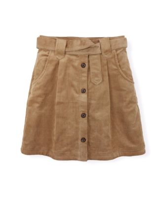 Hope Henry Women s Organic Cotton Corduroy Button Front Skirt Macy s