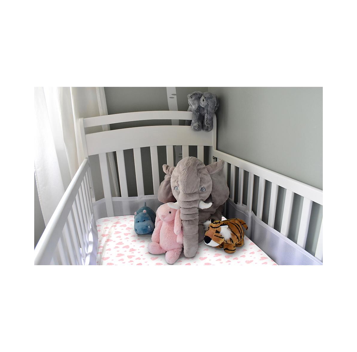 Bublo Baby Baby Bassinet Sheet Set for Boy and Girl, 3 Pack, Universal Fitted for Oval, Hourglass & Rectangle Bassinet Mattress, Fitted Sheets.