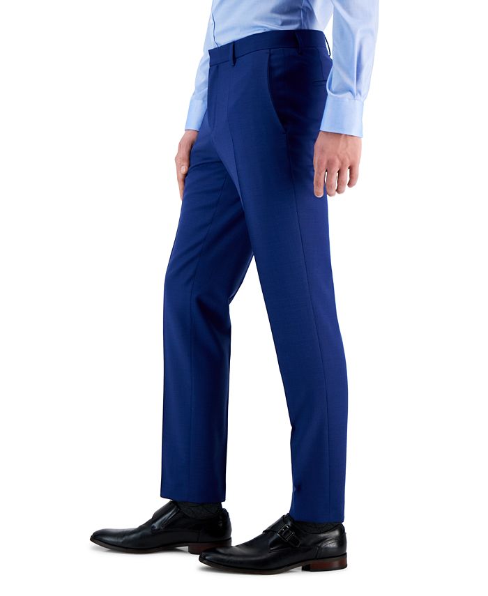HUGO Men's SlimFit Superflex Stretch Suit Pants Macy's