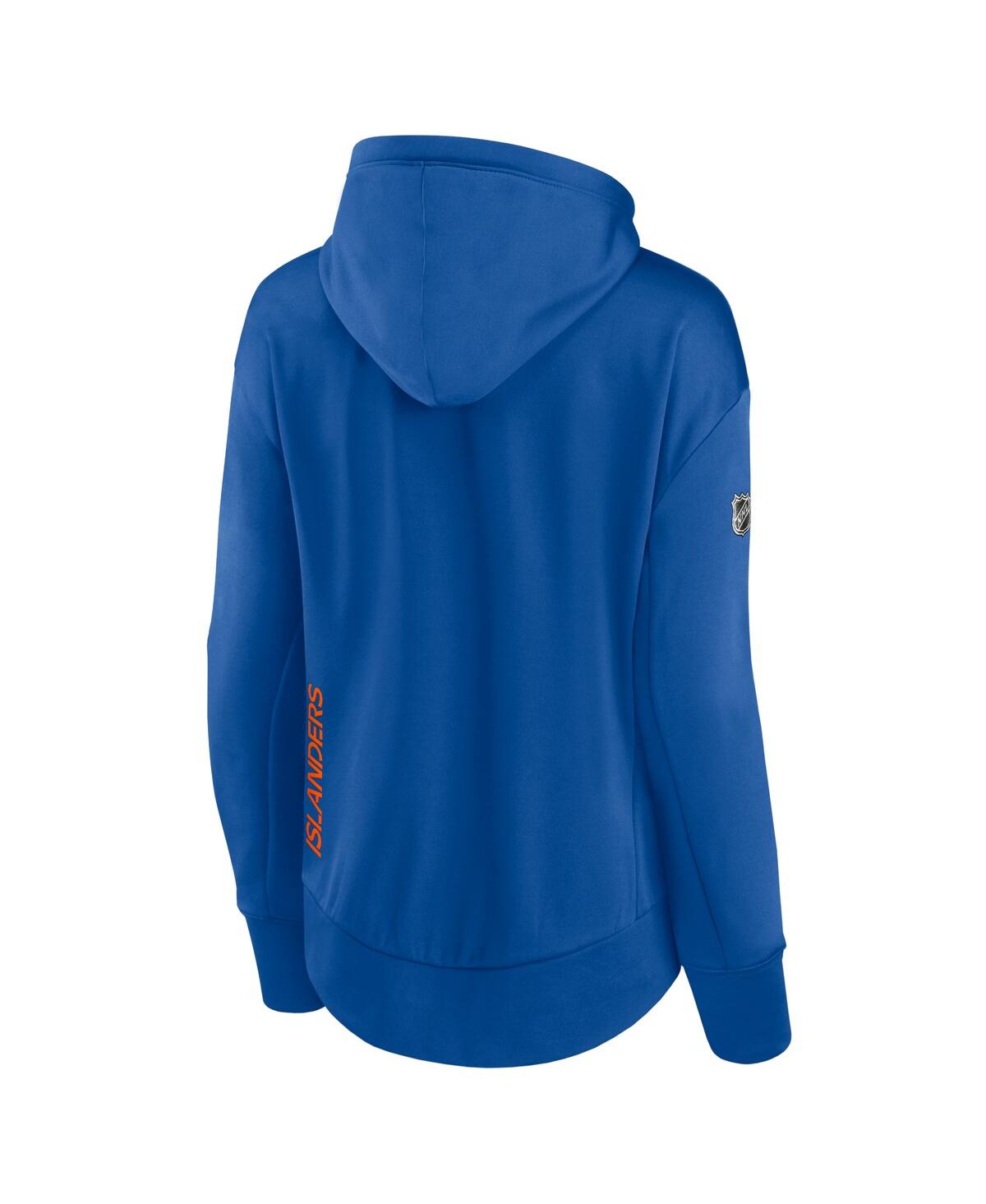 Fanatics Branded Royal New York Islanders Authentic Pro Rink Full-zip Hoodie In Royal