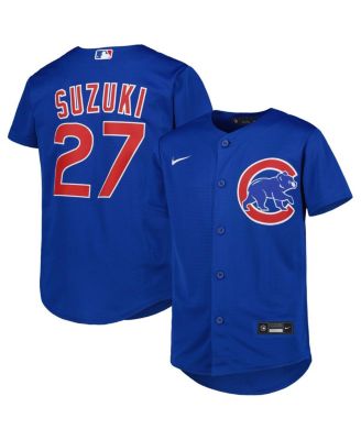 Seiya Suzuki Chicago Cubs Nike Youth Alternate Replica Player Jersey - White