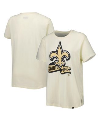 Women s New Era Cream New Orleans Saints Chrome Sideline T shirt Macy s