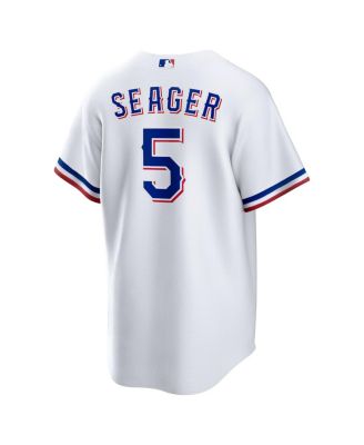 Men's Corey Seager White Texas Rangers Home Replica Player Jersey