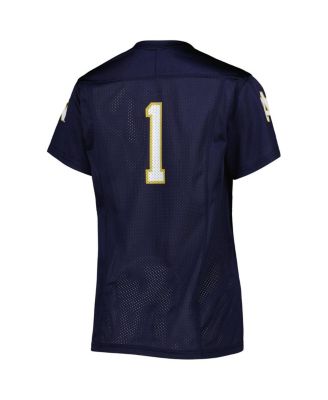 Women's #1 Notre Dame Fighting Irish Replica Football Jersey