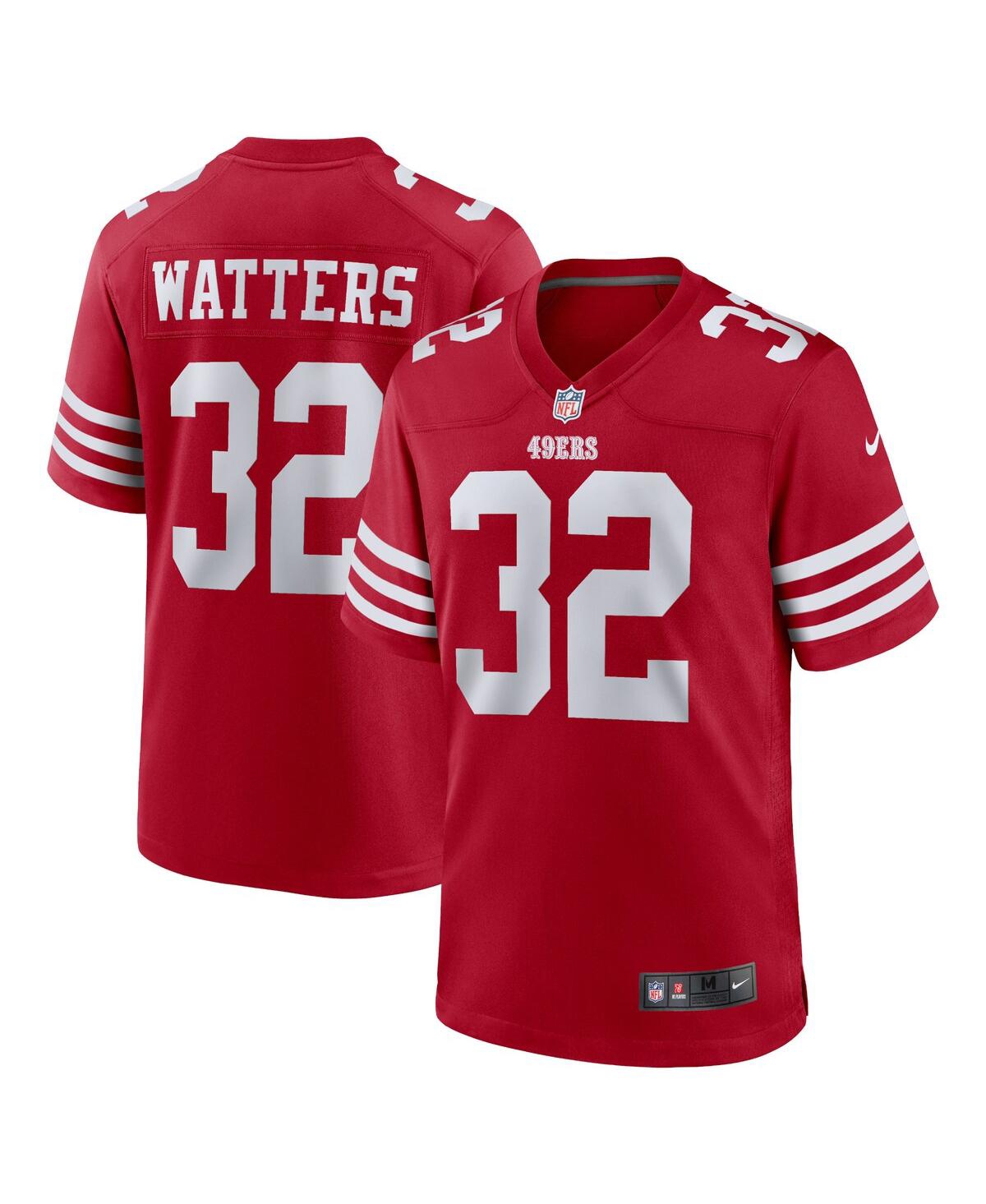 Men's Nike Ricky WattersSan Francisco 49ers Retired Player Game Jersey - Scarlet