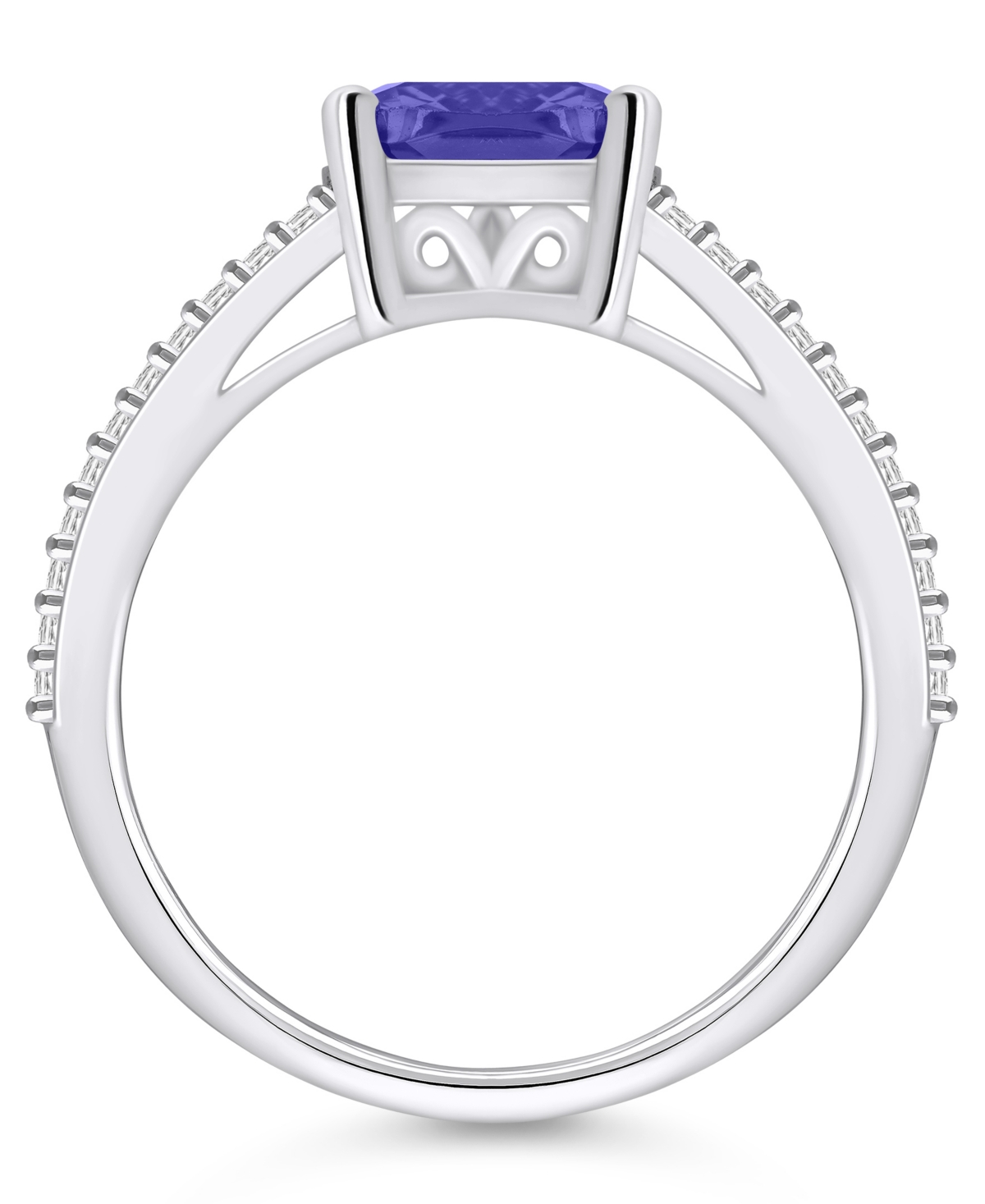 Macy's Tanzanite (2-1/3 Ct. t.w.) and Diamond (1/3 Ct. t.w.) Ring