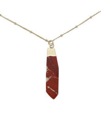 Stone Pendant Necklace