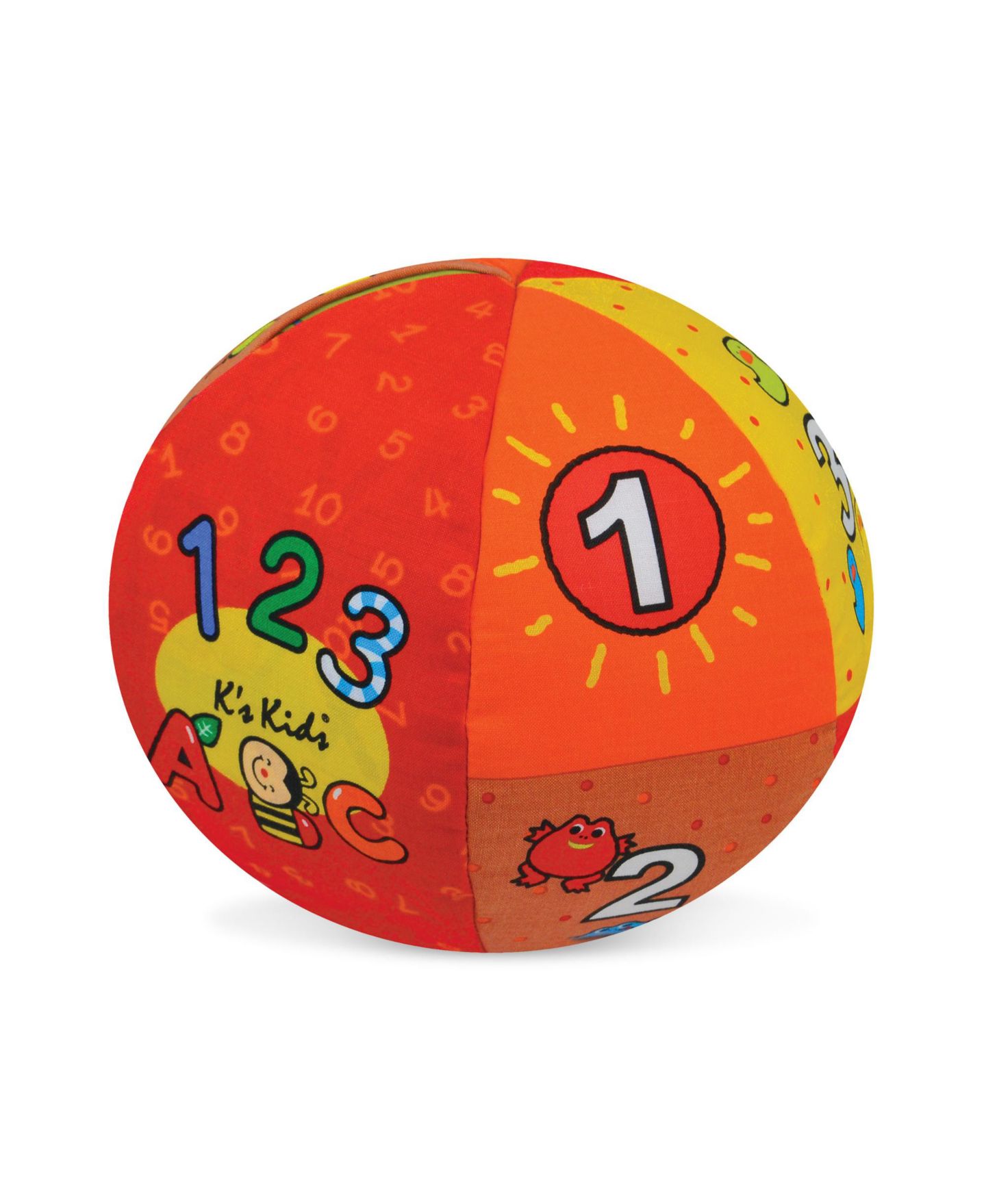 Детская игрушка Melissa and Doug K's Kids 2-in-1 Talking Ball Gross Motor, Ages 6 Months+ — фото 3