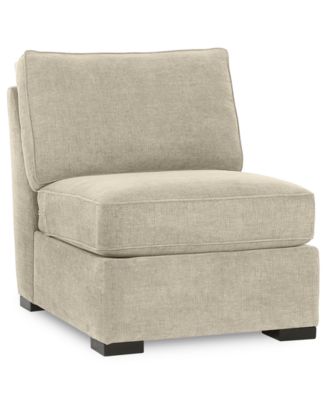 Radley Fabric Armless Living Room Chair - Macy's